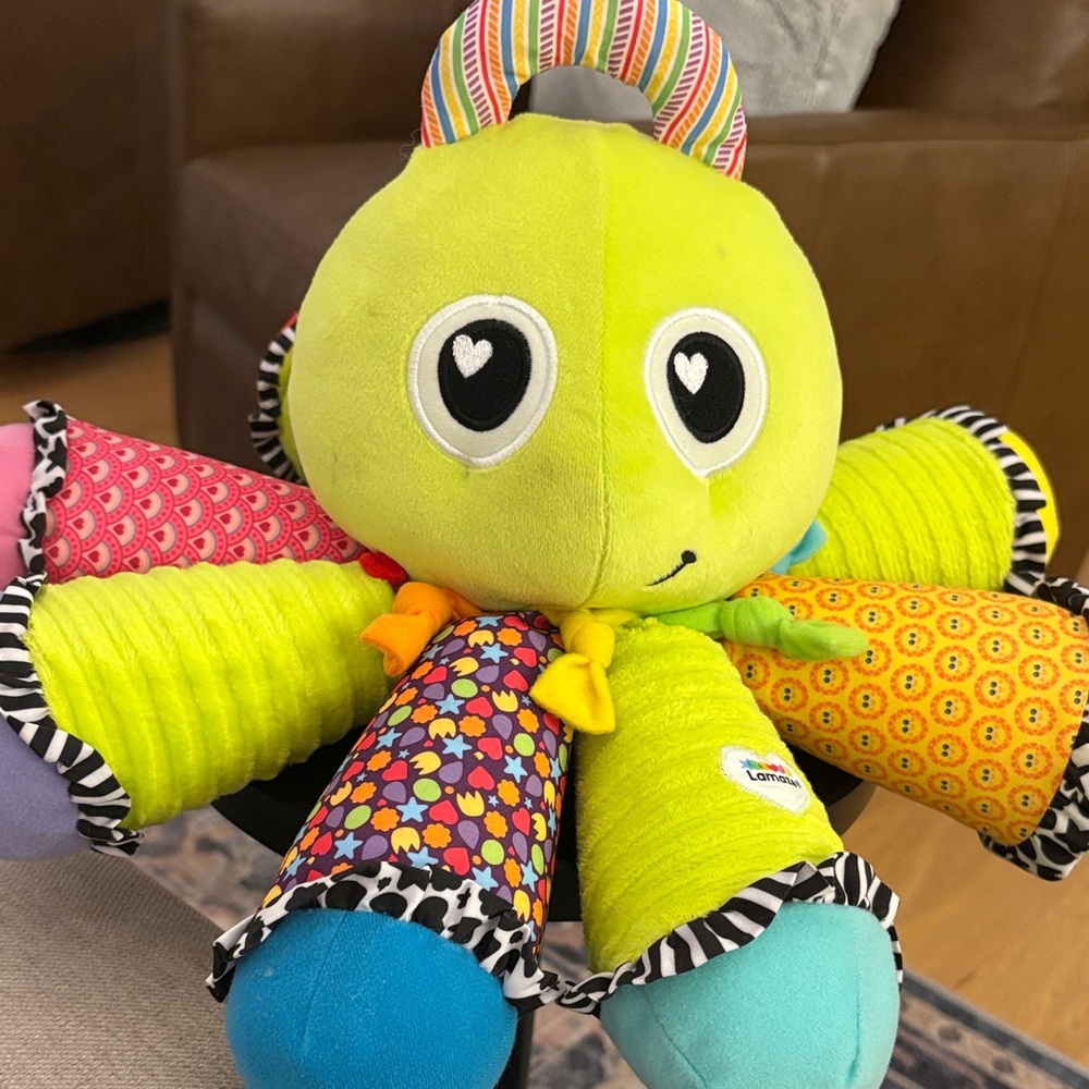 Lamaze Bright Multicolor Octopus Plush